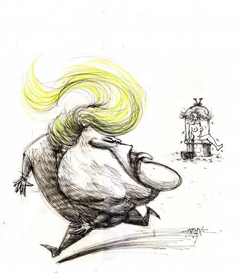 Alèthéiaphobie phobiede la vérité fake news Trump Vérité sortant du puits