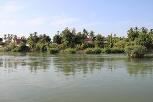 Balade en pirogue de l'île de Khong à l'île de Khöne