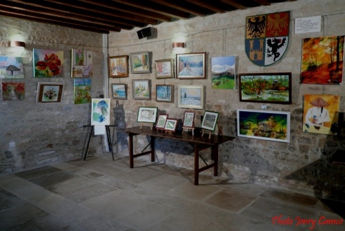 Les peintres de la Section Peinture des Amis du Châtillonnais ont exposé à Jully (Yonne)