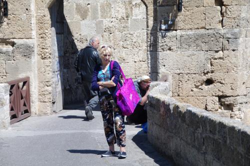 Jacqueline à Rhodes 2010
