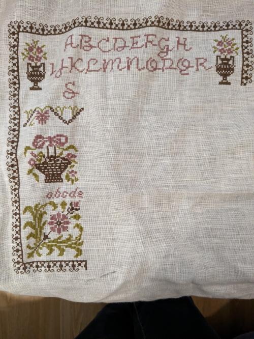 SAL Sampler fleuri 2023 étape 6