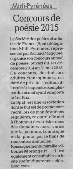 MERCI, LA PRESSE!