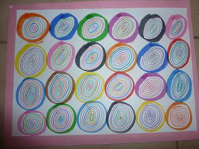Idée Pinterest : "réalisations artistiques autour du rond"
