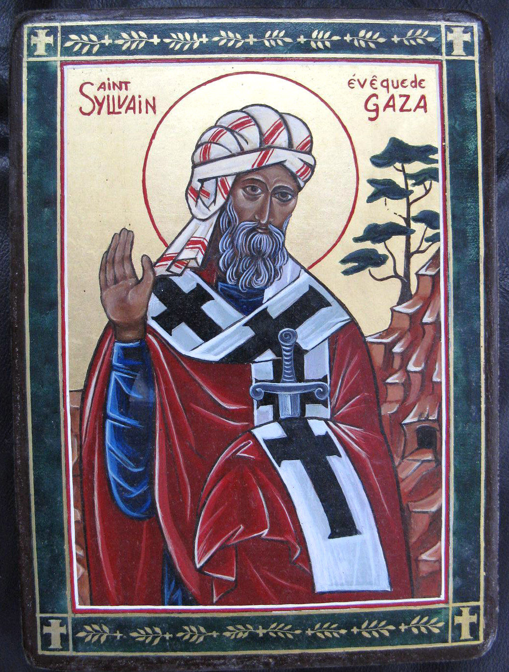 Saint Sylvain de Gaza. Evêque de Gaza, martyr et ses 39 compagnons († 311)