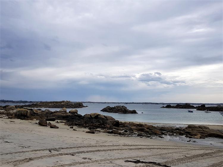 Quya à l'ïle de Batz - La plage au sable fin