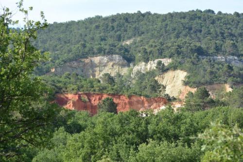 Visite du Colorado Provençal à Rustrel