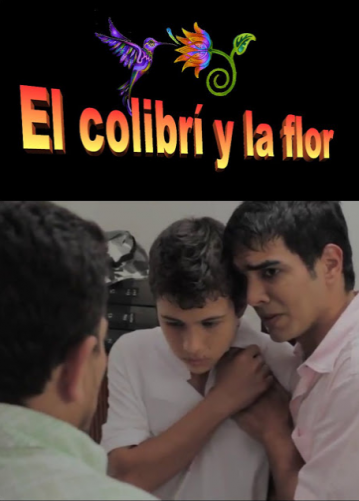 El colibri y la flor. Colombie.