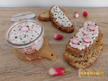 Tartinade de radis 