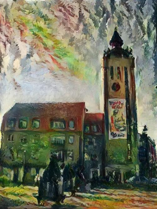 Beffroi de St-Pol-sur-Mer (creator.nightcafe.studio)