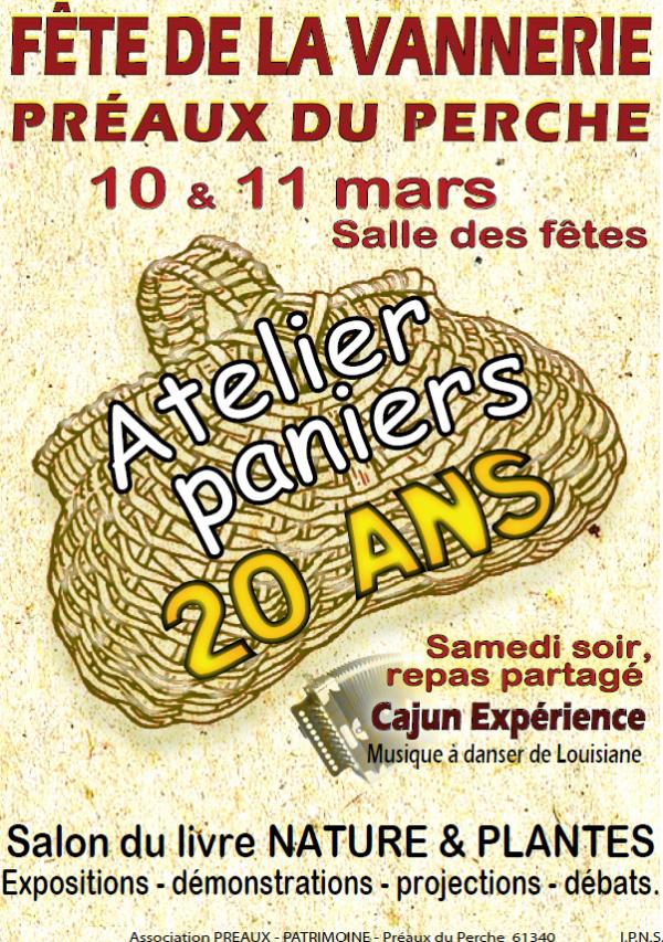 Grande fête de la vannerie à Préaux du Perche