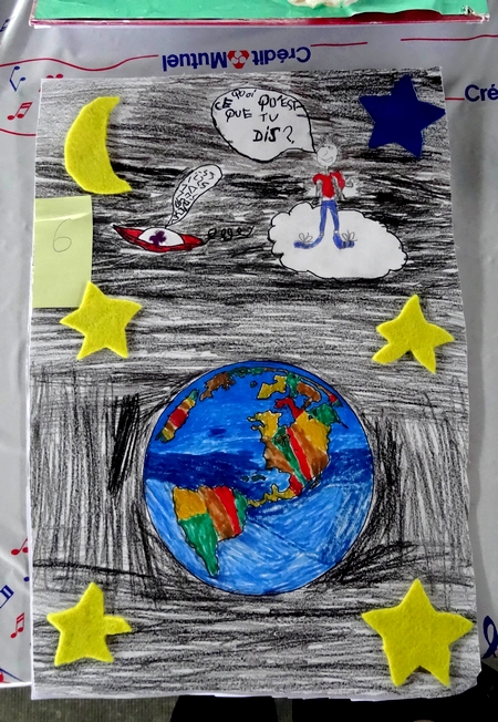 Le Lion's Club Châtillonnais a offert des baptêmes de l'air aux participants d'un concours de dessin