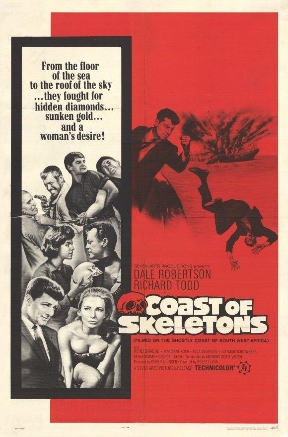 COAST OF SKELETONS BOX OFFICE USA 1965