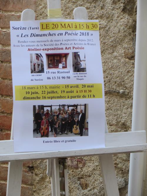 LE 20 MAI À SORÈZE