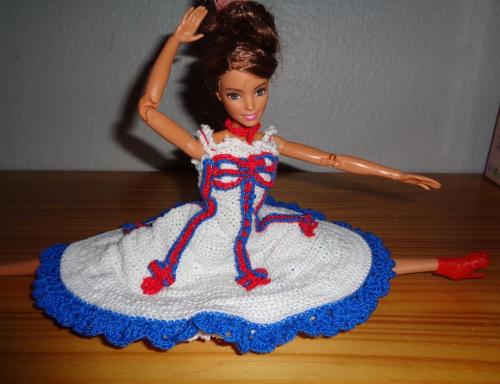 La robe frou-frou french cancan de Catleen