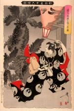 Les 36 fantômes, de Tsukioka Yoshitoshi