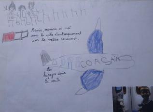 Son premier carnet de voyage à 5 ans 1/2