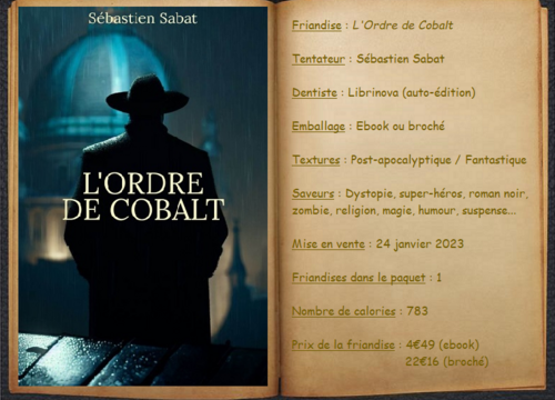 L'Ordre de Cobalt - Sébastien Sabat