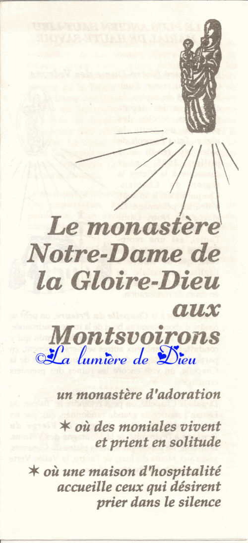 Boëge : Prieuré Notre-Dame des Voirons
