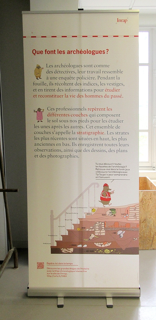 Des séances d'archéo-anthropologie  ont eu lieu au Musée du Pays Châtillonnais-Trésor de Vix durant les vacances de printemps 2019