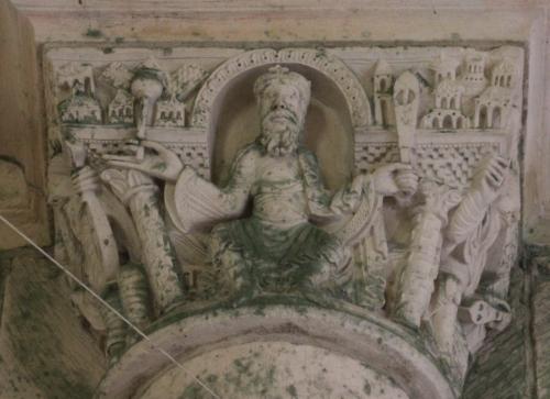 L'église de Gargilesse, les chapiteaux