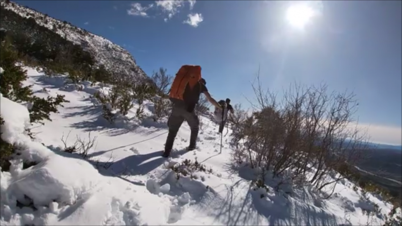 Lundi 4 mars, sortie à la montagne
