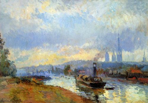 Peinture de : Albert Lebourg