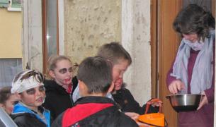 Des enfants motivés pour Halloween
