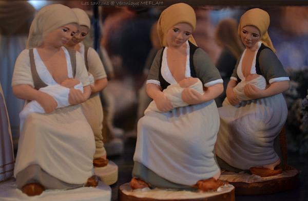 Marché de Noël : Les santons