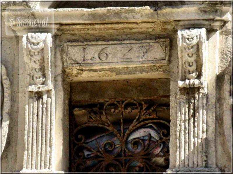 La Rochelle porte maison construite l'année du siège