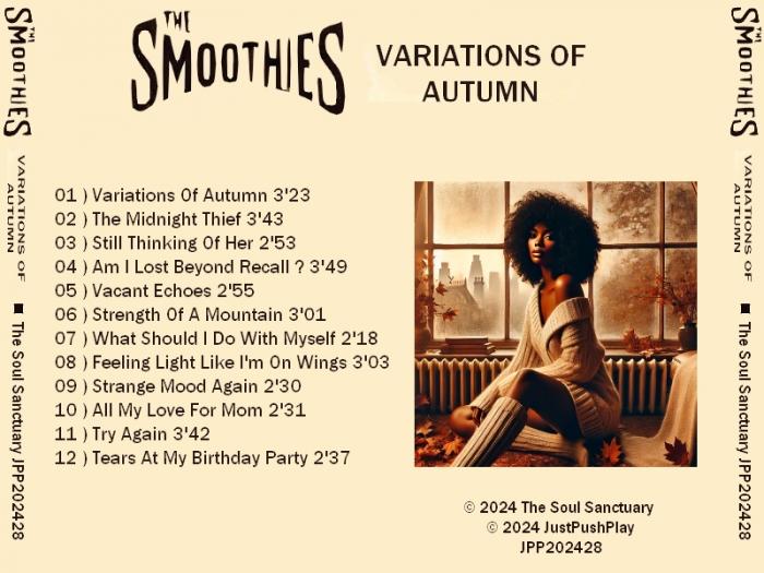 The Smoothies : CD Mp3 320 kbps " Variations Of Autumn " The Soul Sanctuary Records JPP202428 [ US ]