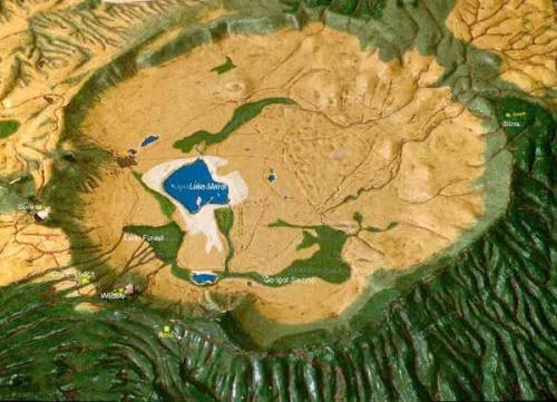Patrimoine mondial de l'Unesco : La zone de conservation de Ngorongoro - Tanzanie -