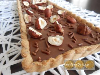 Tarte Choco'noisette