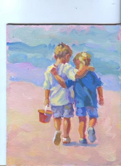 Enfants à la mer