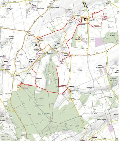 La randonnée du 21 mars à Acqueville