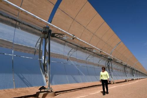 Les centrales solaires thermiques.