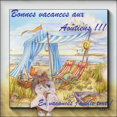 Les grandes vacances (cartonnettes)