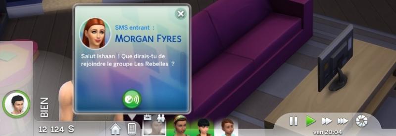 Semaine 2 - Quartier San Myshuno - Foyer Pizzazz