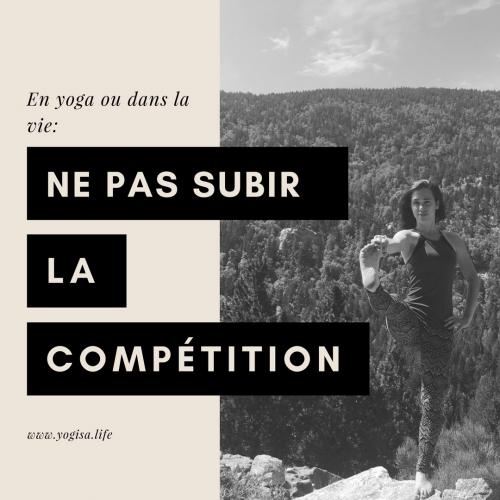Info Le Yoga, pour en finir avec la compétition
