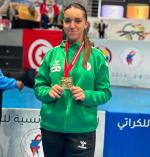 OUDIRA Septembre 2024  Chaima Championne d'Afrique U21 à Tunis