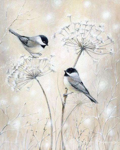 oiseaux en peinture (suite)