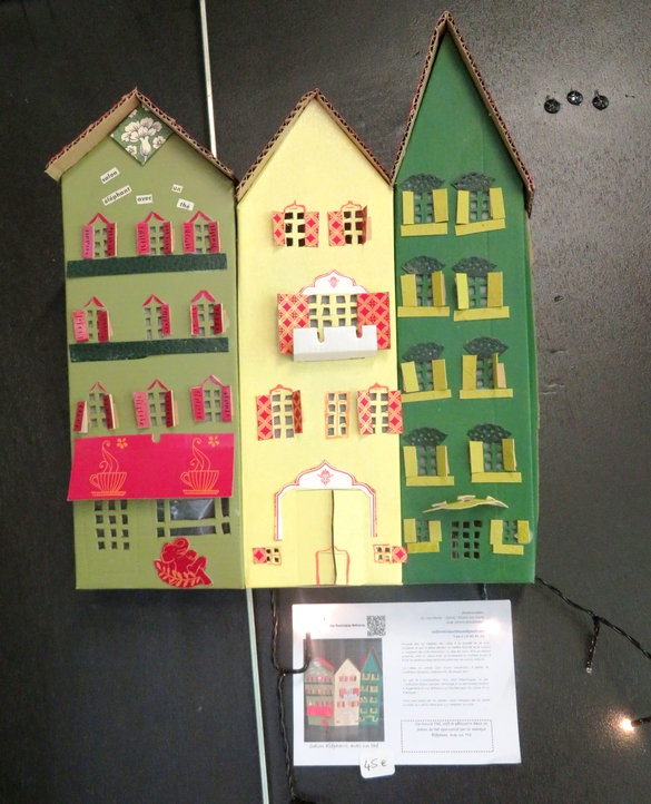 Manou Redon nous a fait rêver avec ses fantaisies urbaines à l'Office du Tourisme du Pays Châtillonnais