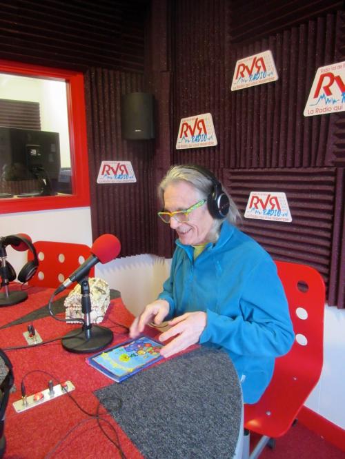 Une interview à la radio... 
