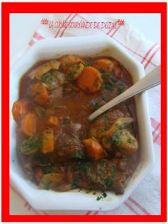 BOEUF BRAISÉ FAÇON CARBONADE FLAMANDE
