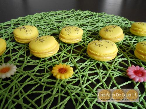 Macarons au citron