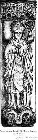 Saint Guillaume Pinchon, évêque de Saint Brieuc († 1234)