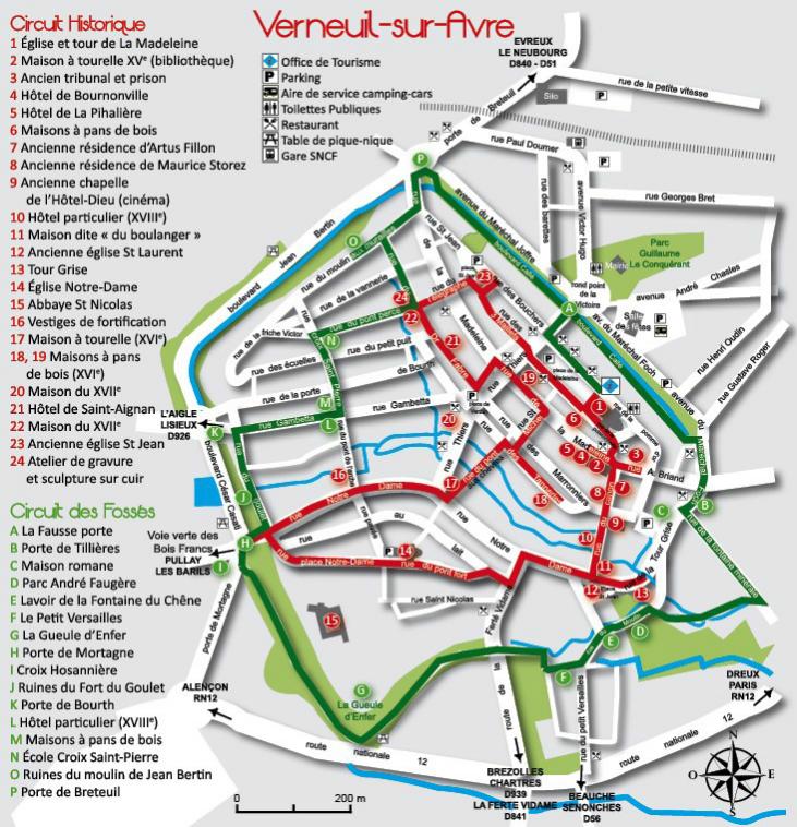 LES REMPARTS DE VERNEUIL-SUR-AVRE (Eure)