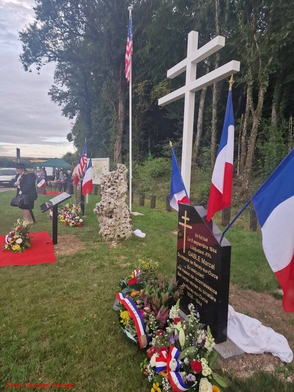 Une très belle cérémonie s'est tenue le vendredi 6 septembre 2024, sur le lieu  de la bataille du pont de Maisey 