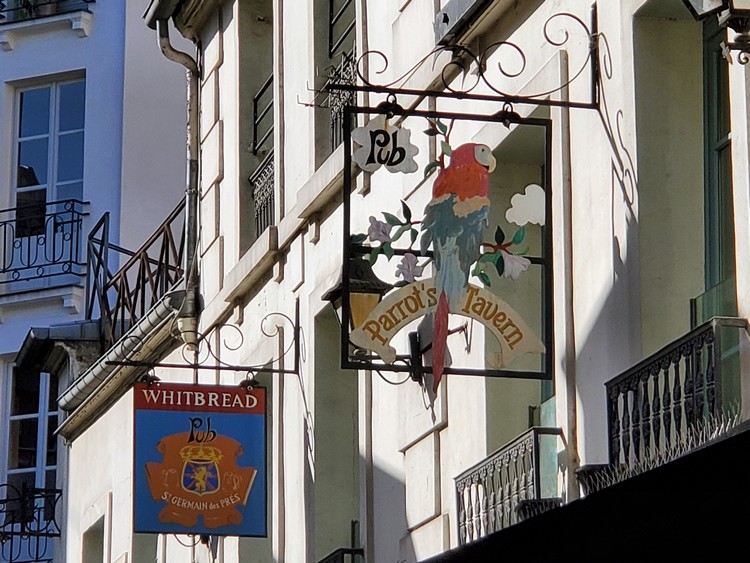 Enseignes du passage