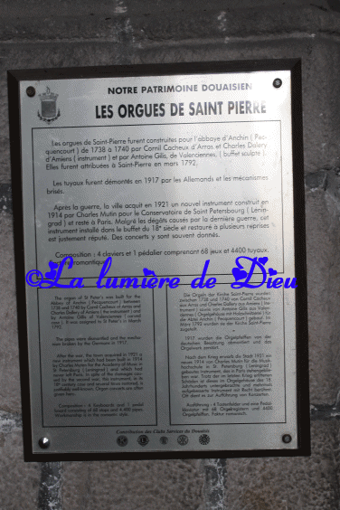 Douai : collégiale saint Pierre