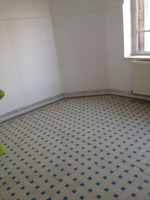 Salle de bain, préparation de l'espace avant